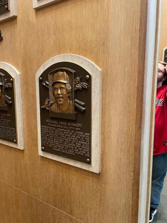 Mike Schmidt Plaque