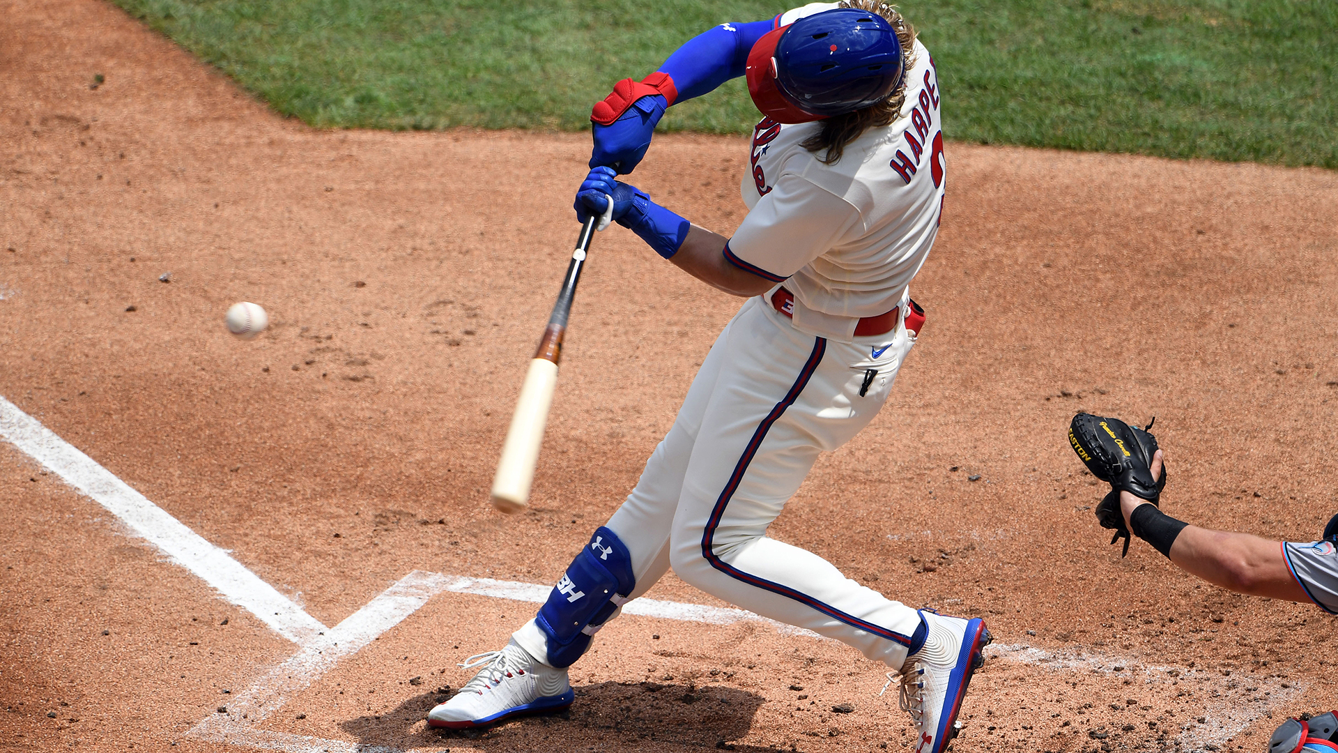 WATCH: Bryce Harper hits 99th career homer, just misses 100th 