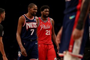 Kevin Durant and Joel Embiid