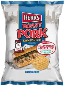 roast pork sandwich chips