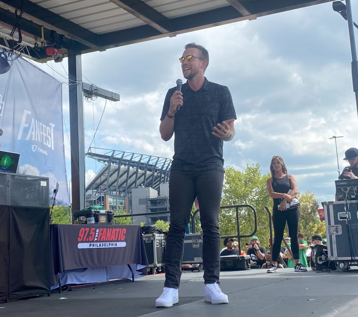 We caught up with Nick Foles at FanDuel FanFest in Philly! 