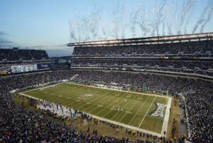 Eagles fans get a behind-the-scenes look at the Linc