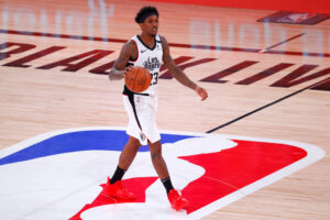 Lou Williams with the Los Angeles Clippers