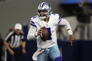 Dak Prescott of the Dallas Cowboys