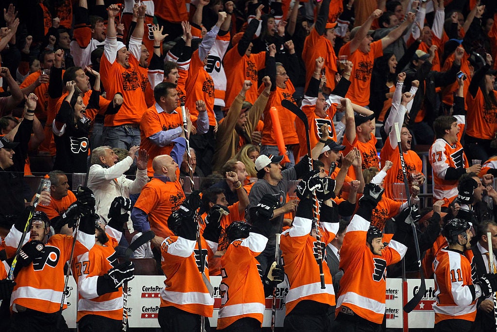 Philadelphia Ranked As One Of The Best Cities For Hockey Fans