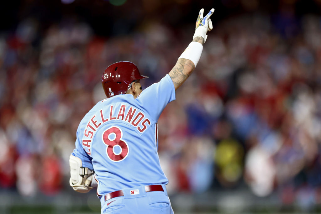 Nick Castellanos' son is the best part of his clutch Phillies HRs