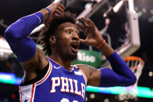 Robert Covington of the Philadelphia 76ers