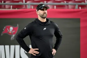 Nick Sirianni, who could get fired by the Philadelphia Eagles