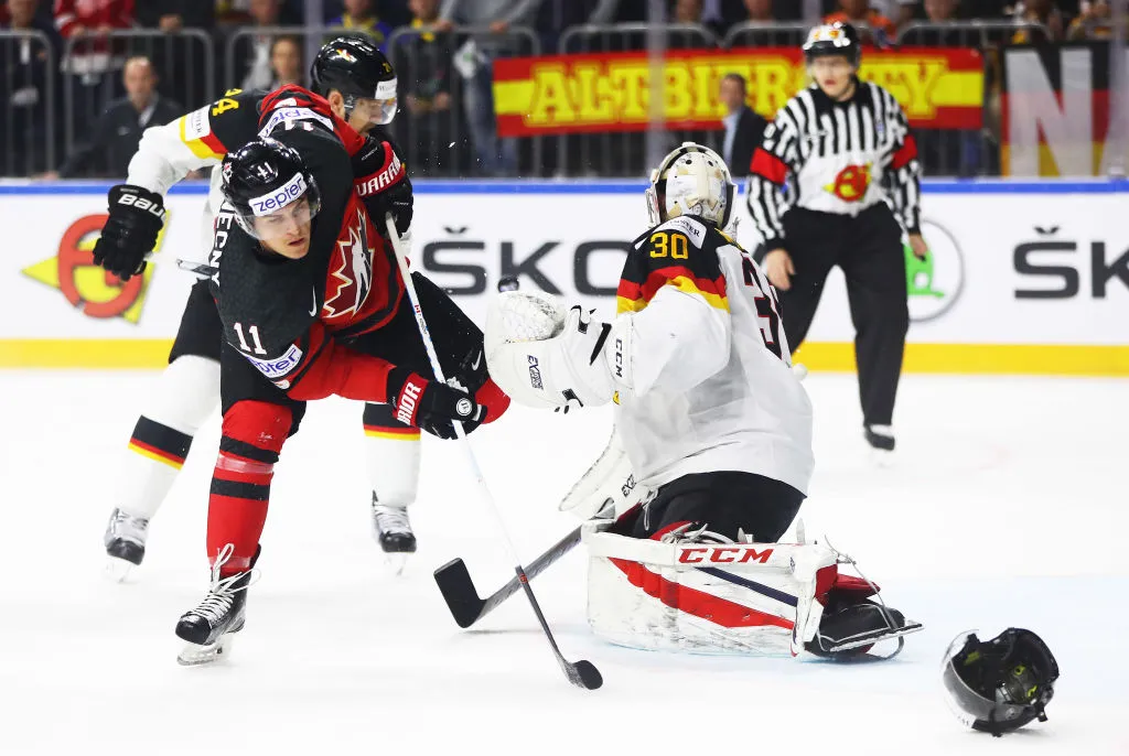 Travis Konecny of the Philadelphia Flyers, who will represent Team Canada at the 4 Nations Face-Off